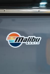 Image 1 of Malibu Boats Sticker - White