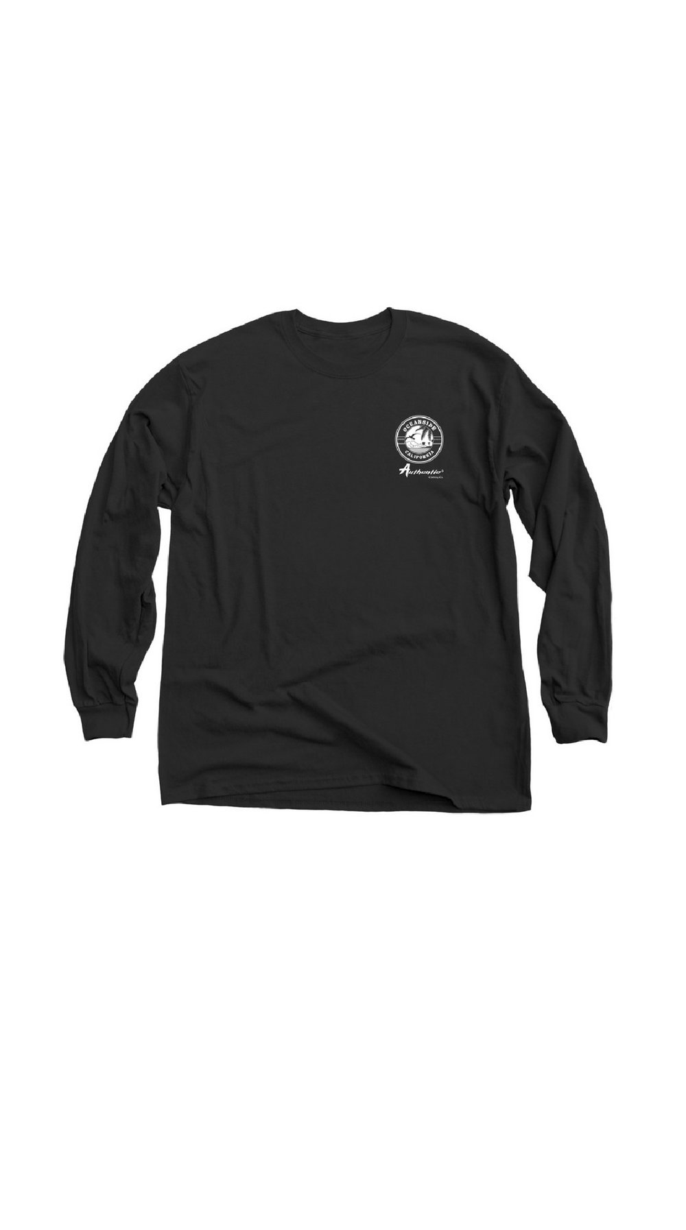 Authentic clothing co “Seaside Logo” Long sleeve tee