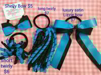 Image 2 of Black & Ocean Blue
