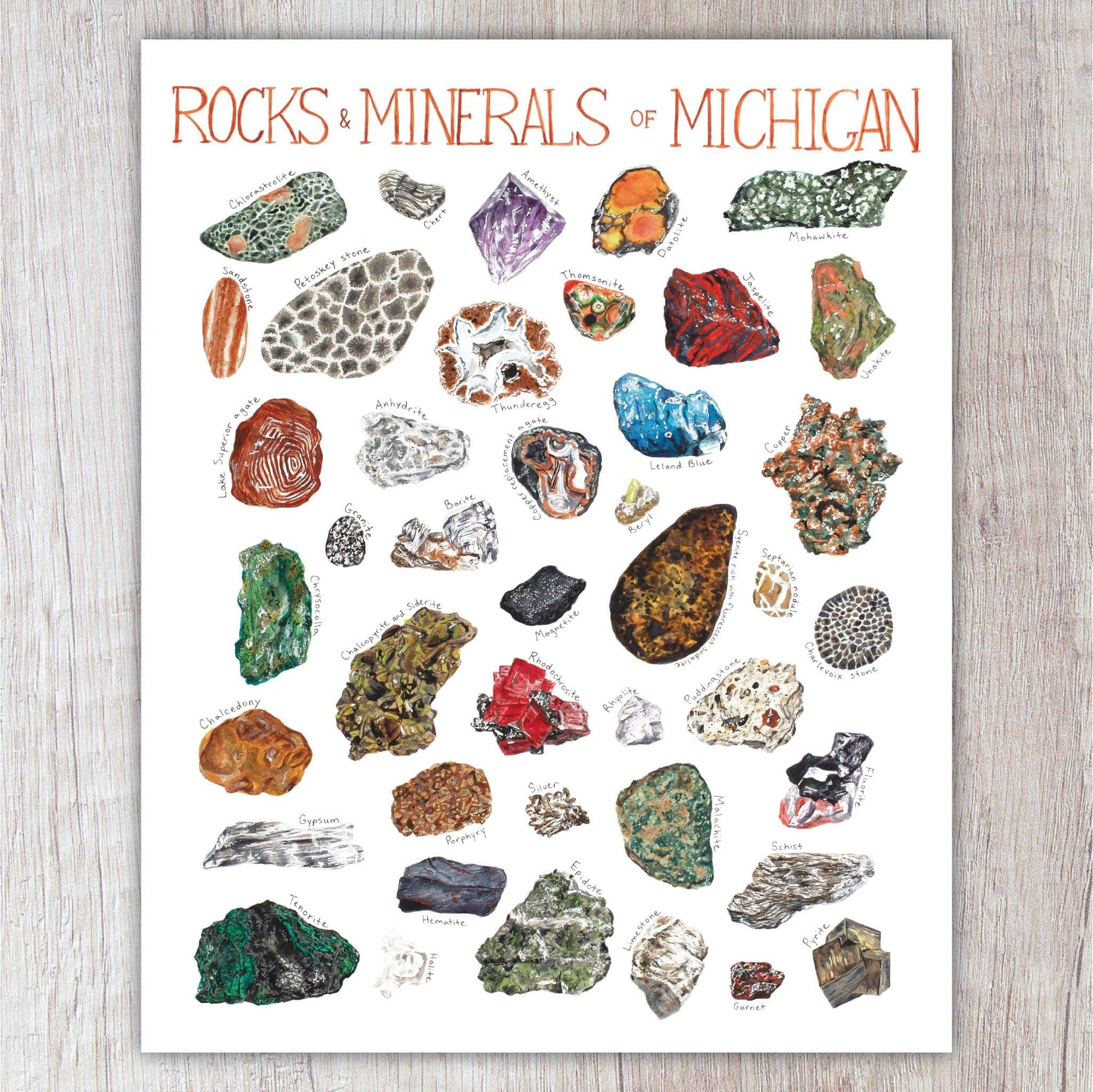 Types Of Rocks In Michigan Michigan Rocks! With Paul Brandes
