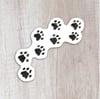 Paw Prints Sticker