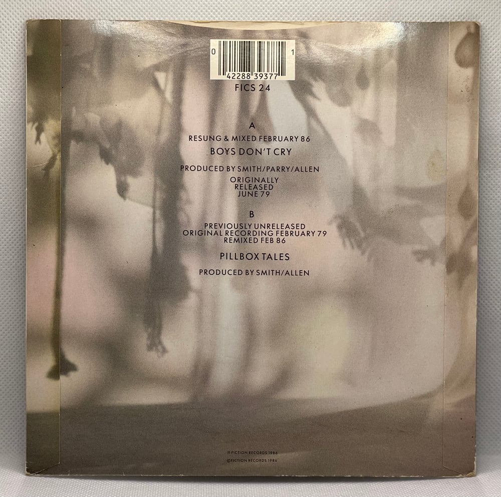 The Cure - Boys Don’t Cry/Pillbox Tales 1986 7” 45rpm
