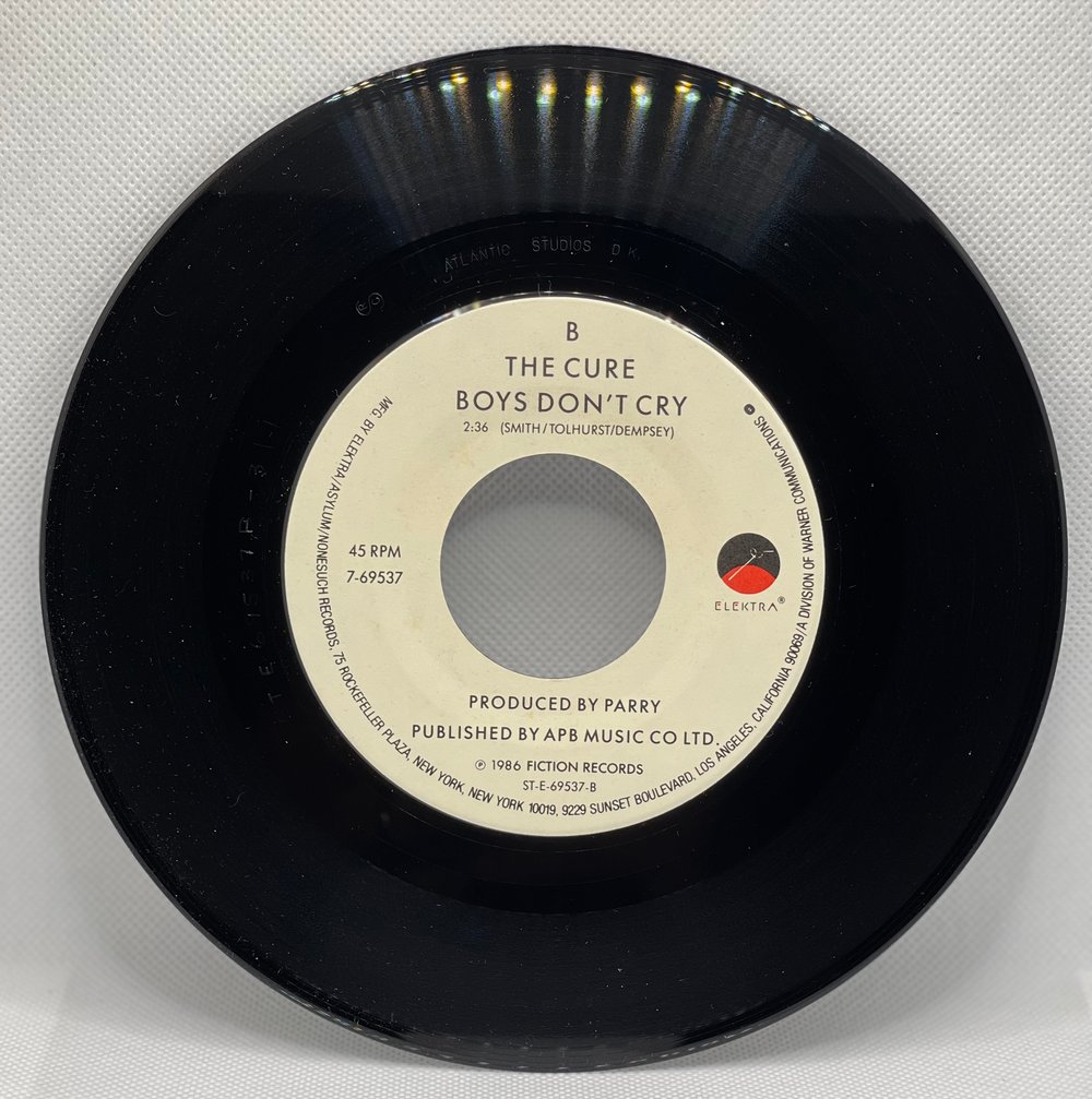 The Cure - Let’s Go To Bed/Boys Don’t Cry 1986 7” 45rpm