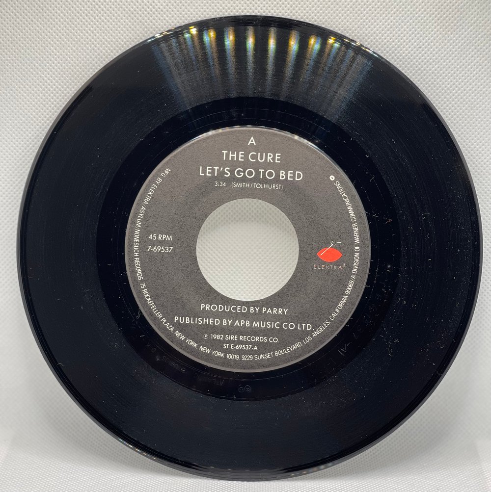 The Cure - Let’s Go To Bed/Boys Don’t Cry 1986 7” 45rpm
