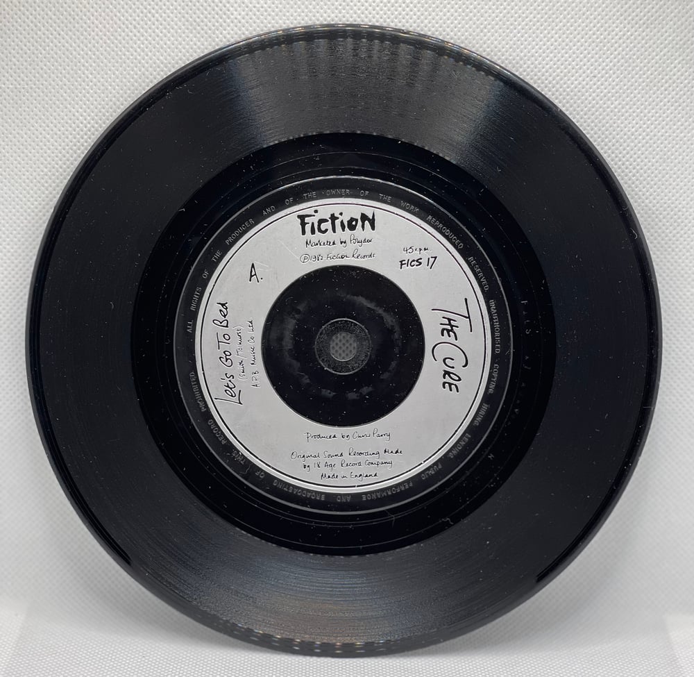 The Cure - Let’s Go to Bed/Just one Kiss 1982 7” 45rpm