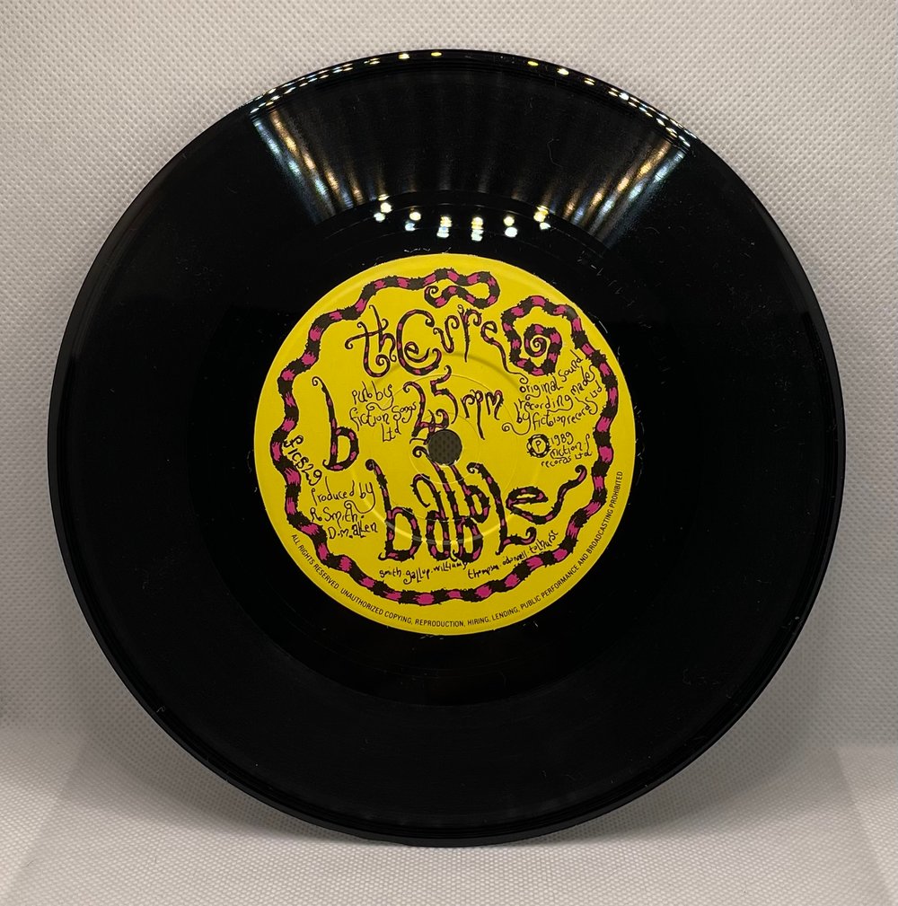 The Cure - Lullaby(remix)/Babble 1989 7β 45rpm