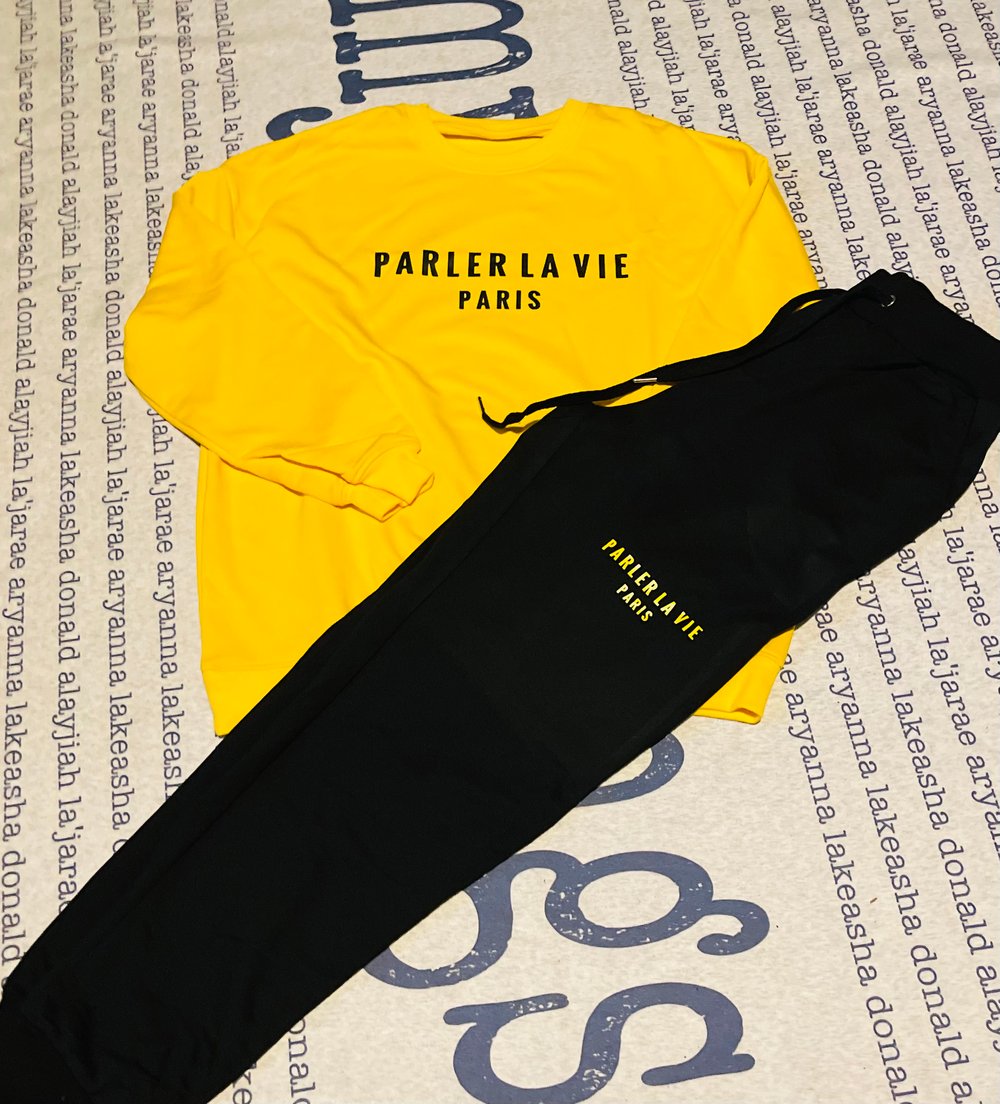 Image of PARLER LA VIE Men’s Jogger Suits  