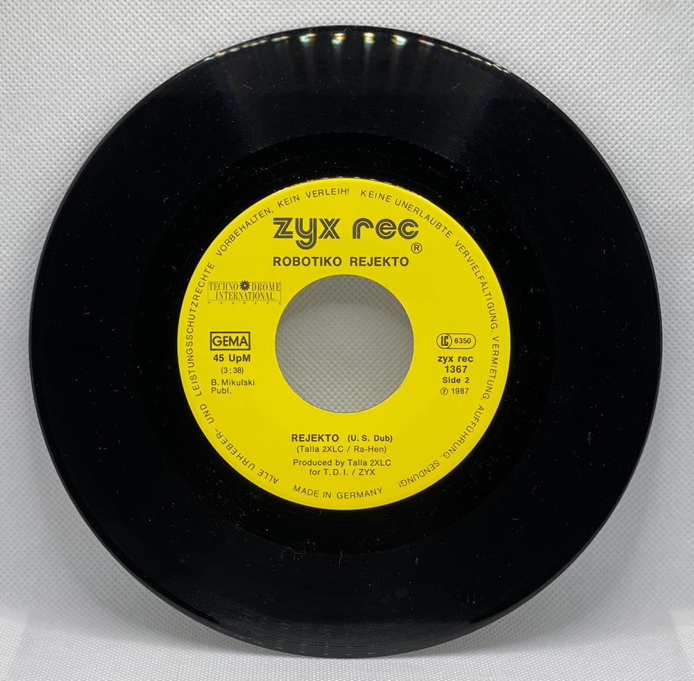Robotiko Rejekto - Rejekto! 1987 7” 45rpm