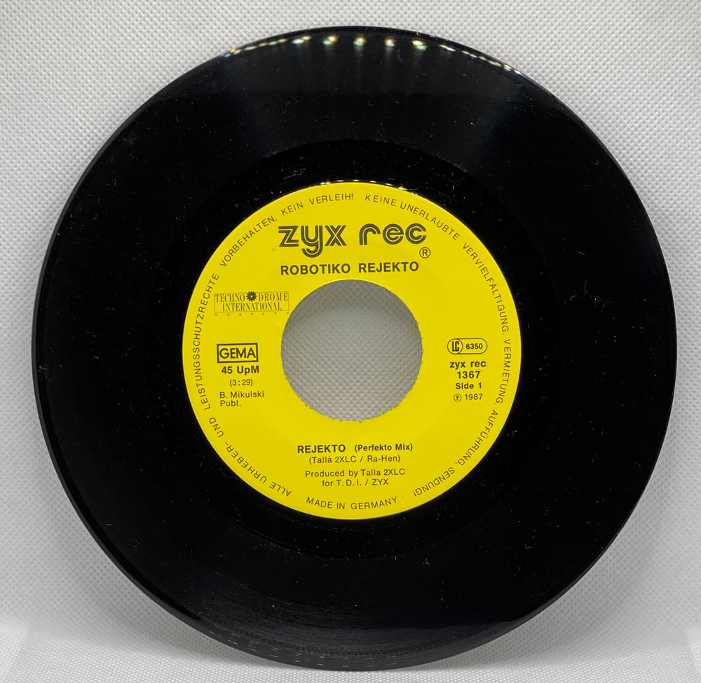 Robotiko Rejekto - Rejekto! 1987 7” 45rpm