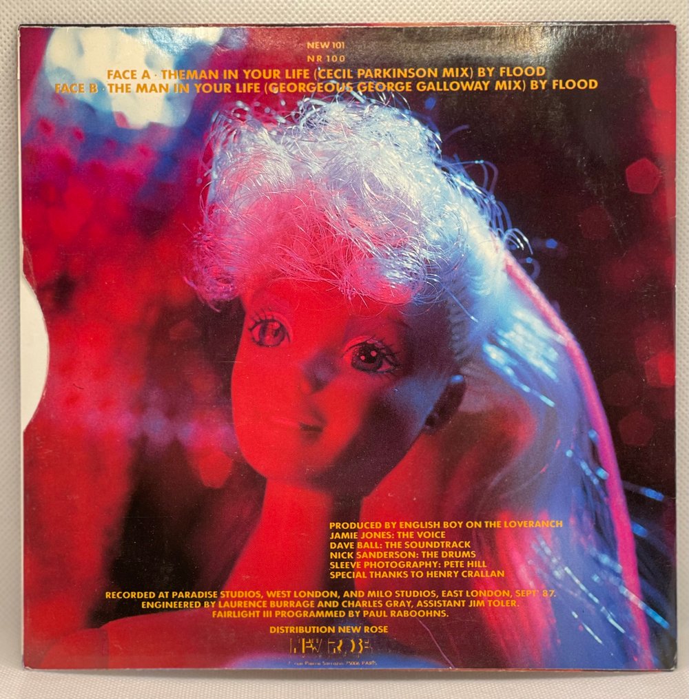 English Boy on the Loveranch - The Man in Your Life 1987 7” 45rpm