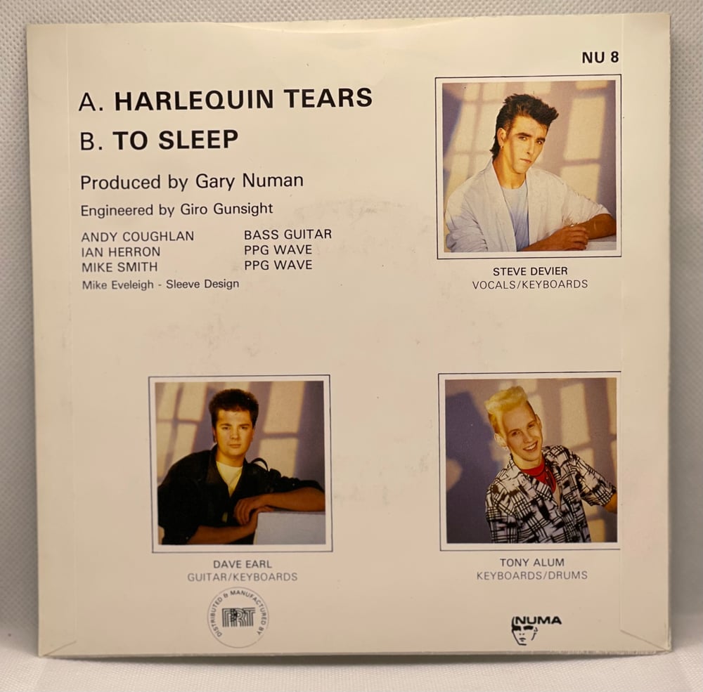 Hohokam - Harlequin Tears/To Sleep 1985 7” 45rpm