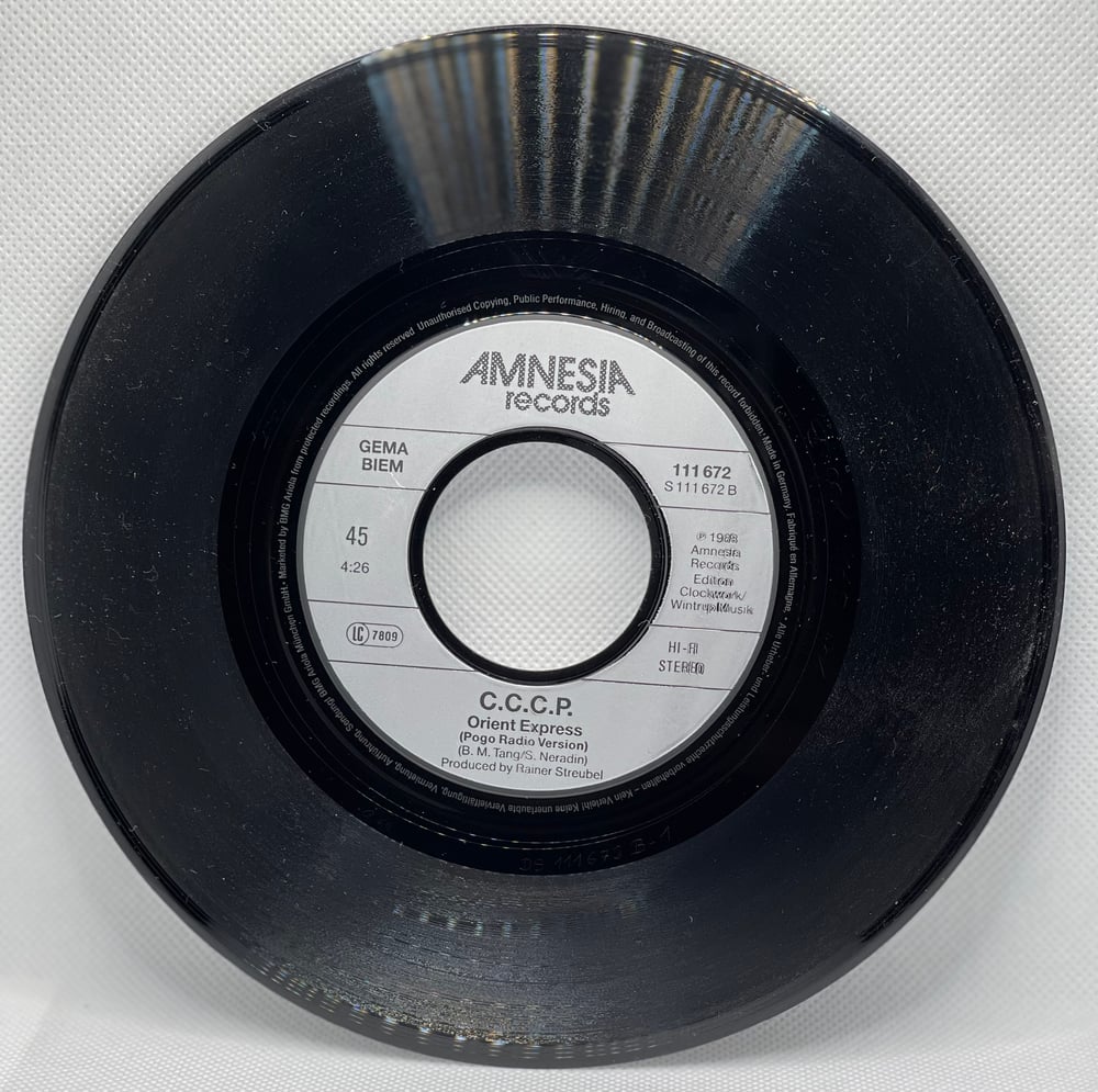 C.C.C.P. – Orient Express 1988 7” 45rpm