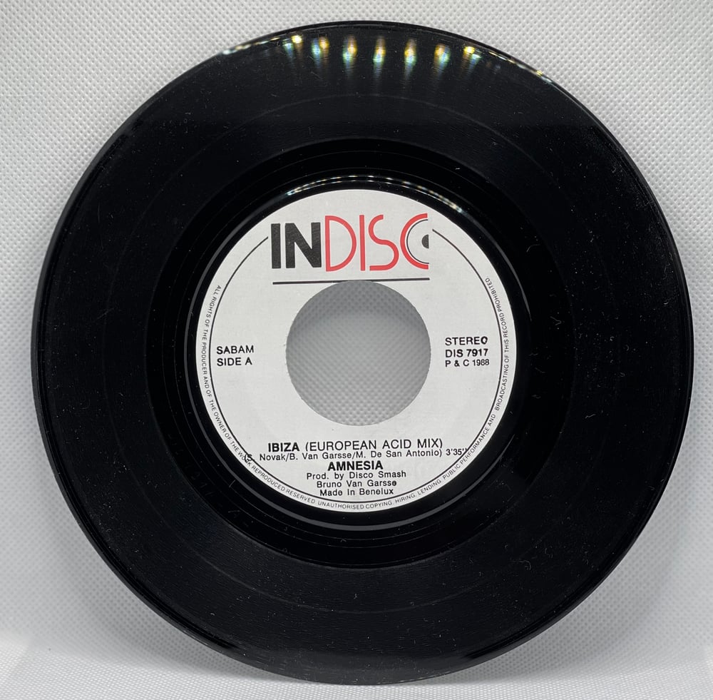 Amnesia – Ibiza 1988 7” 45rpm