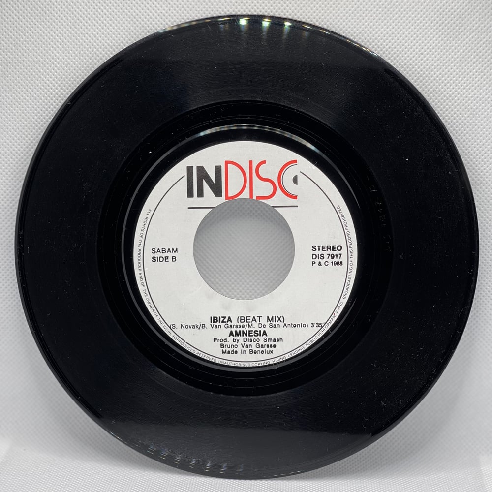 Amnesia – Ibiza 1988 7” 45rpm