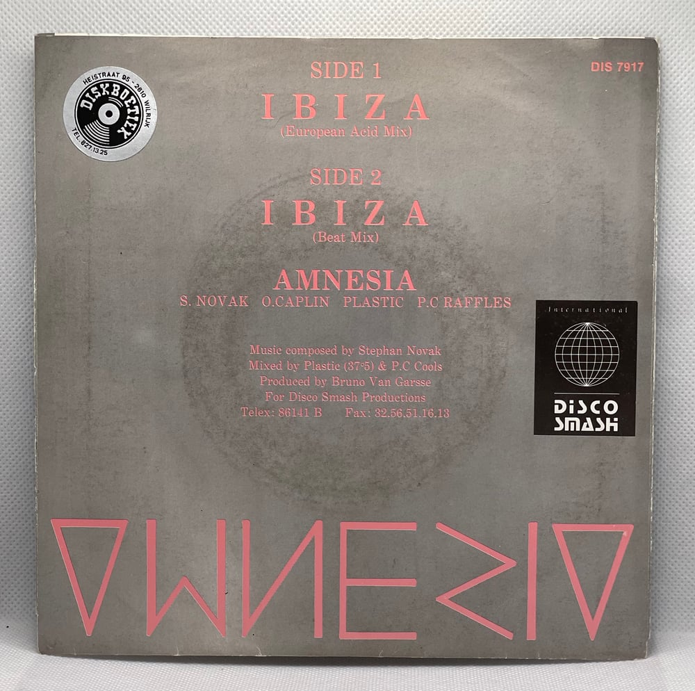 Amnesia – Ibiza 1988 7” 45rpm