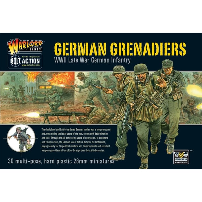 German Grenadiers (30 figs) | Modelling For Advantage