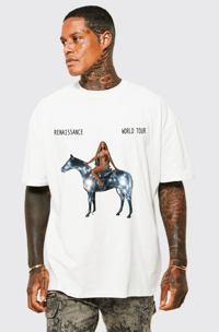 Image 1 of Beyoncé "The Renaissance" Album and Tour T-Shirt - White