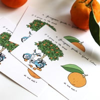 Image 1 of A Foreigners Guide to Greek Citrus - Postcard