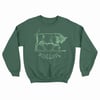 Abú Bull Sweatshirt - Bottle Green (Pre-order)