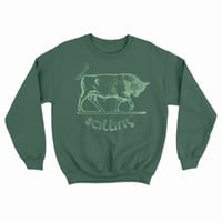 Abú Bull Sweatshirt - Bottle Green.