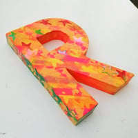 Image 2 of Sean Worrall - Letters, pop art, hand painted 3d letters...