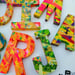 Image of Sean Worrall - Letters, pop art, hand painted 3d letters...