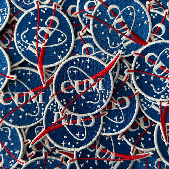 IN SPACE NO ONE CAN HEAR YOU... *Embroidered patch*