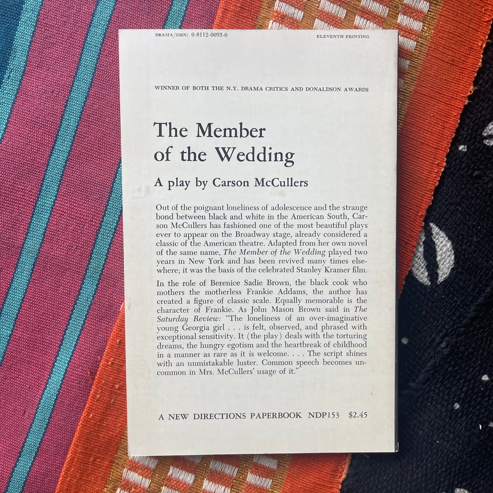 THE MEMBER OF THE WEDDING