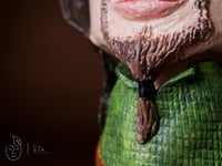 Image 5 of COMMISSION ARTWORK Quirky plant pot with face Ozzy