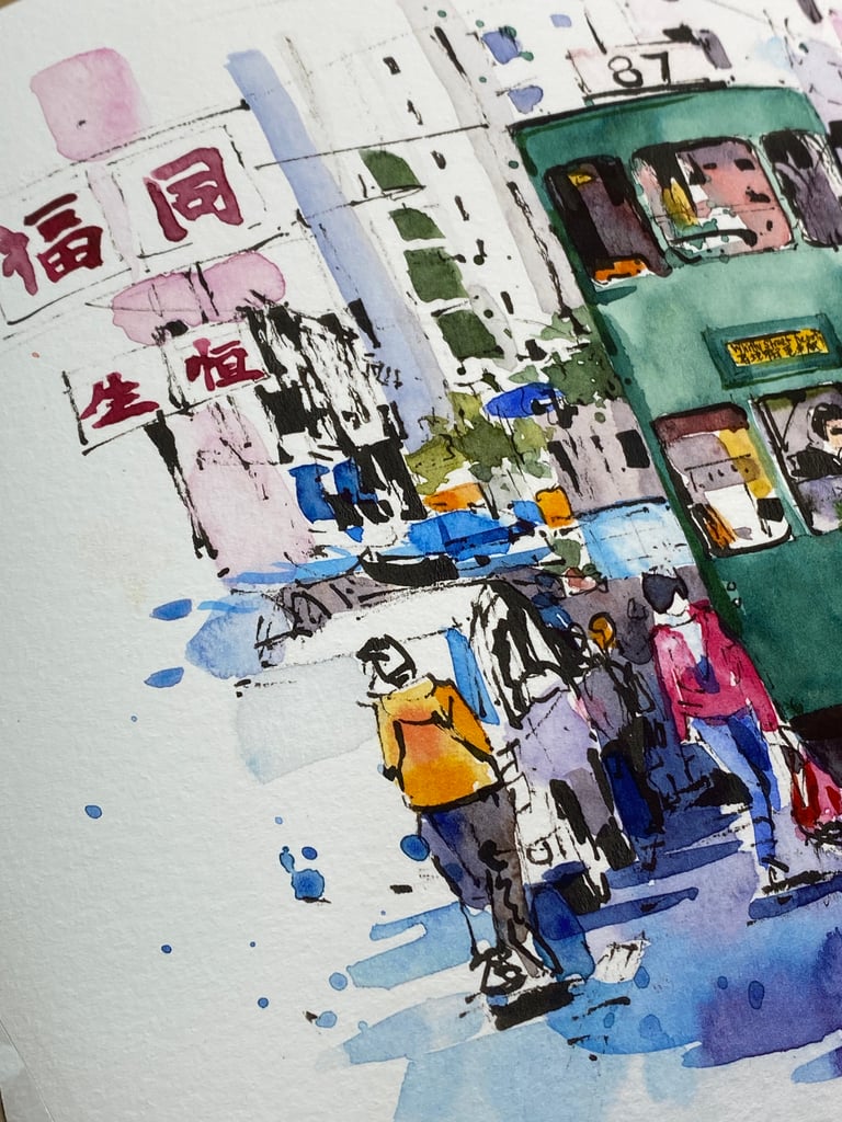 Chun Yeung Street Market | Limited Edition Fine Art Print Image 2