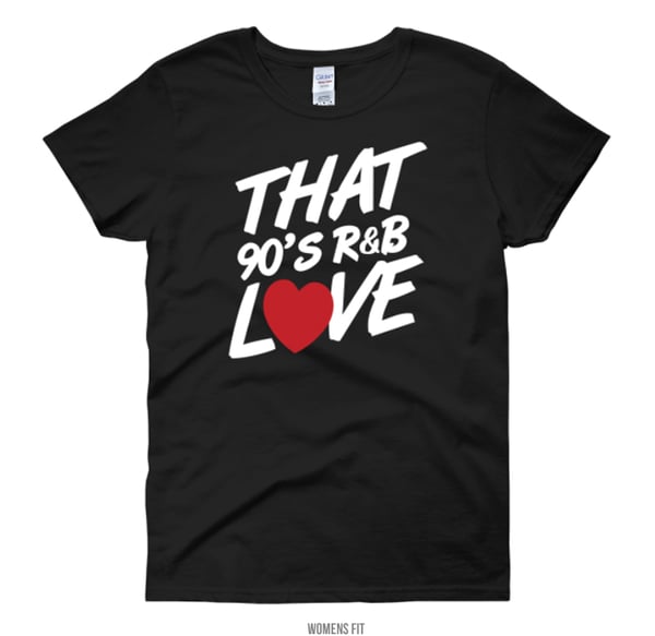 Image of 90'S LOVE (BLACK T-SHIRT)