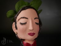 Image 4 of COMMISSION ARTWORK Quirky plant pots with faces Evie & Leshy
