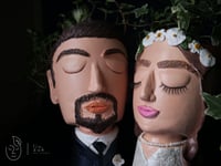 Image 2 of ART WORK Wedding top table plant pots decorations - SET OF 2
