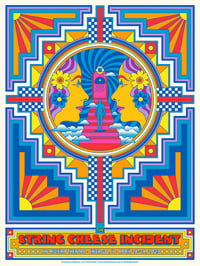 Image 1 of String Cheese Incident for Conscious Alliance • Chicago, IL • 18x24 screen printed poster