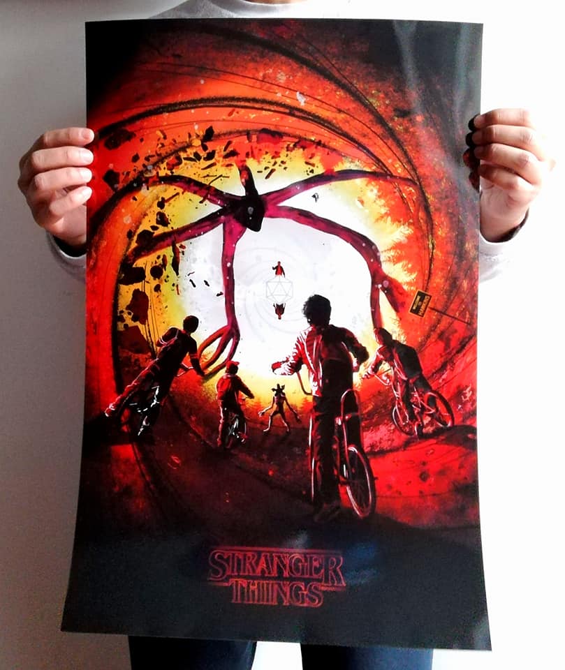 Stranger Things - Officially licensed Limited Edition of 200