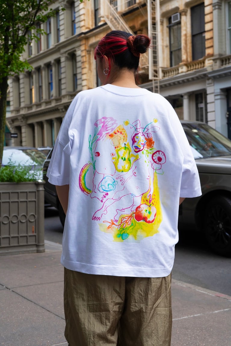 White Tee Image 3