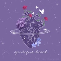 Image 1 of Grateful Heart Art Print Discontinued