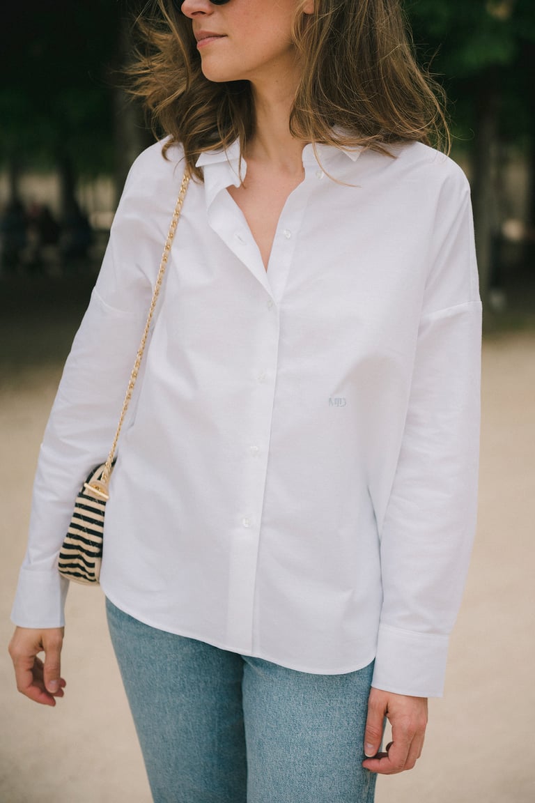 LA CHEMISE OXFORD - BLANC Image 2