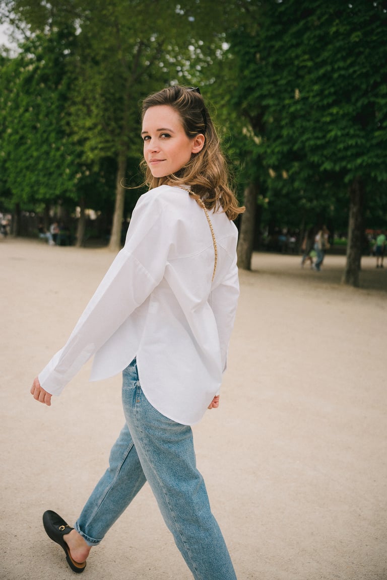 LA CHEMISE OXFORD - BLANC Image 3