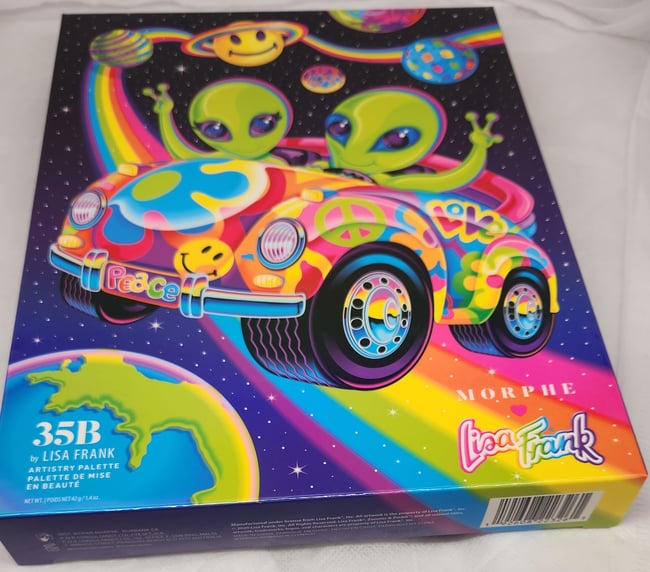 Morphe X Lisa Frank  Alien cover Palette