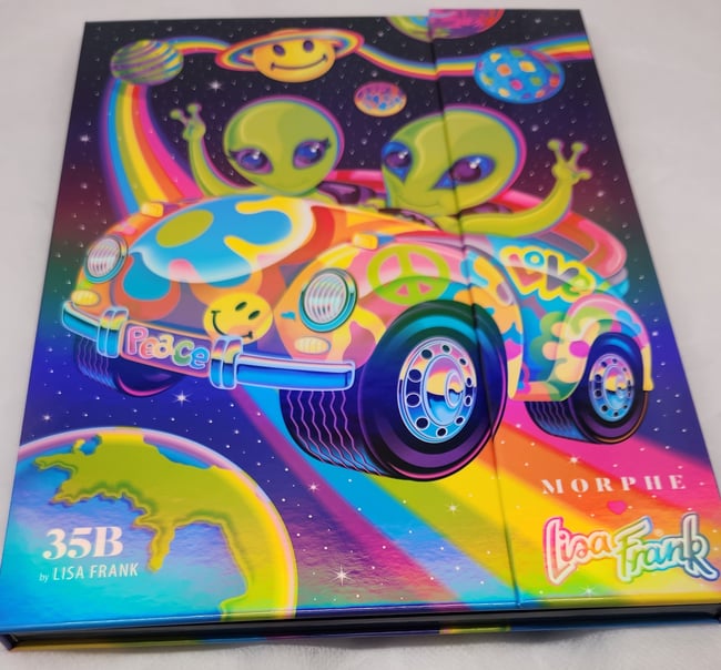 Morphe X Lisa Frank  Alien cover Palette