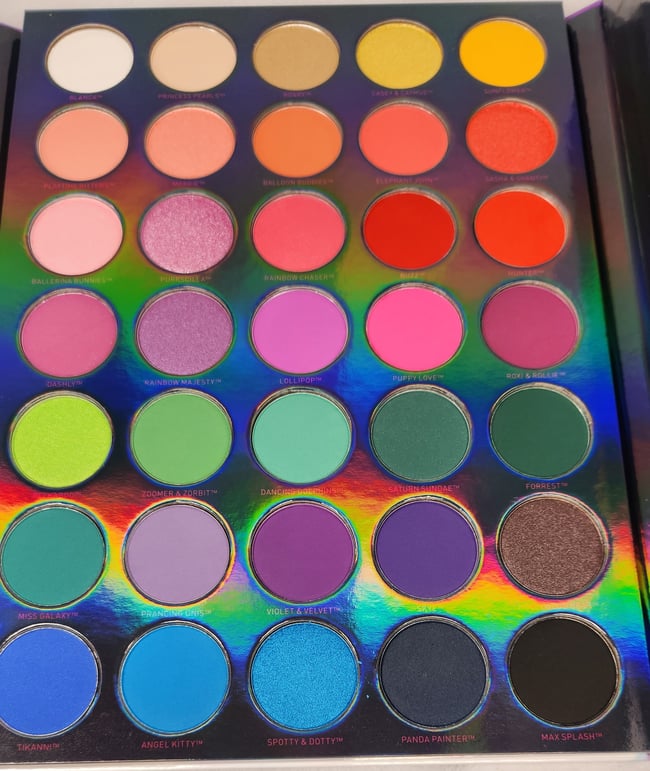 Morphe X Lisa Frank  Alien cover Palette