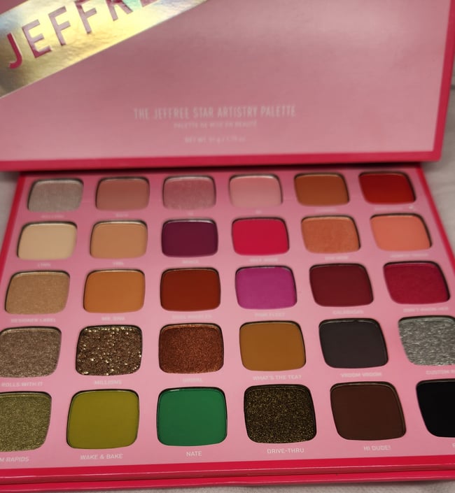 Morphe X Jeffree Star Eyeshadow Palette