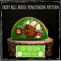 Image 1 of PDF downloadable pattern - Fairy Hill House