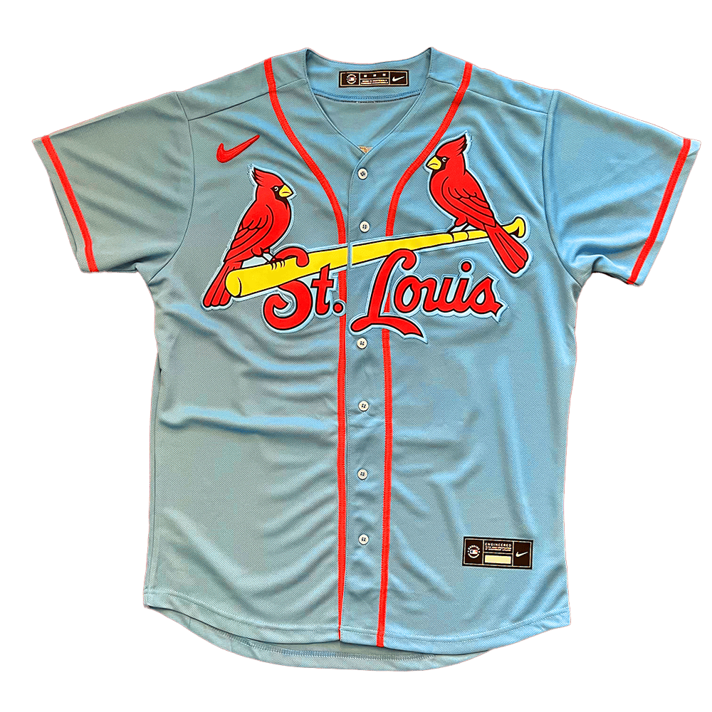 Light Blue Nolan Arenado St. Louis Cardinals Jersey Printed Baseball Jersey  S-5X