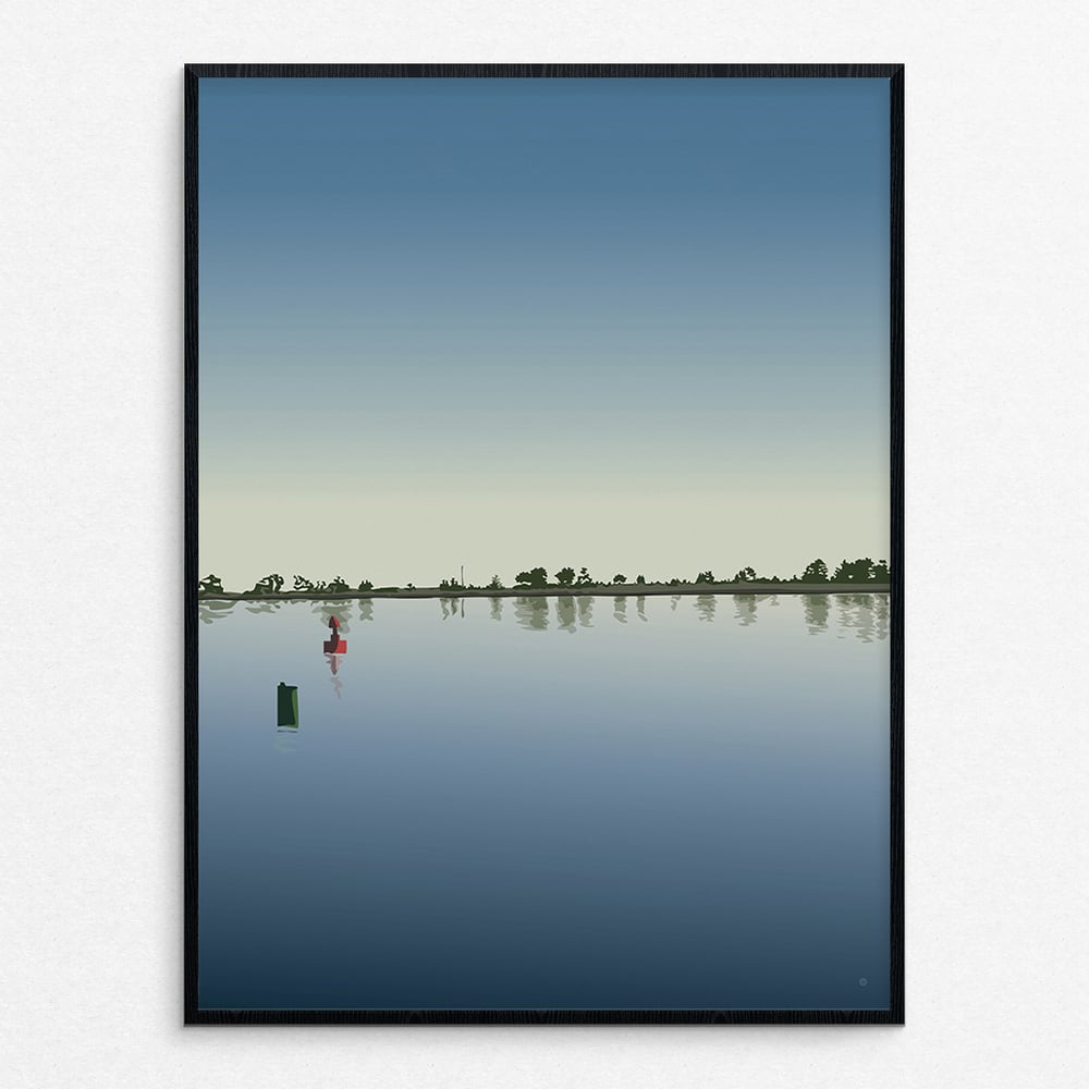Image of Even the Seriousness of Superior Slips into the Serene when it Sleeps - Print