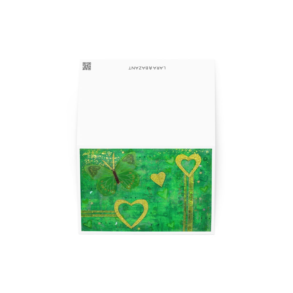 Image of Skyline Card - Green