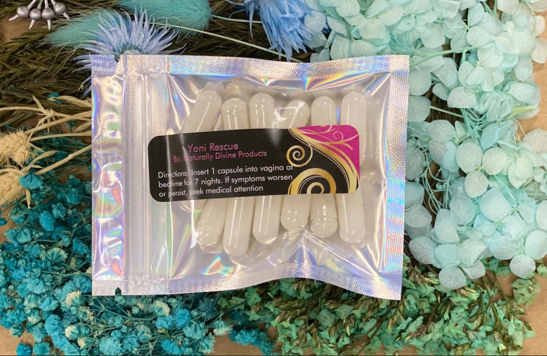 Image of Yoni Rescue Vaginal Suppositories