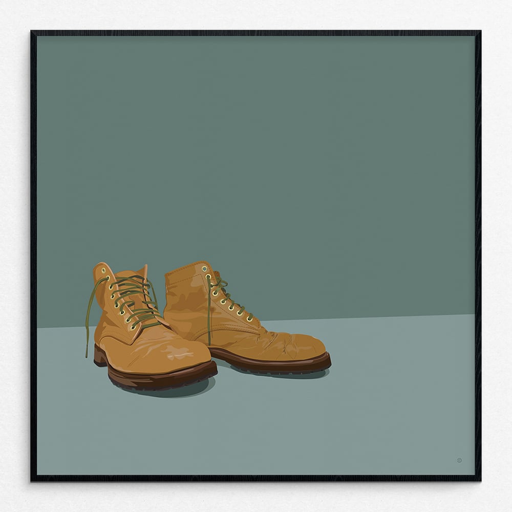 Image of My other vehicle is a pair of Stilson boots - Print