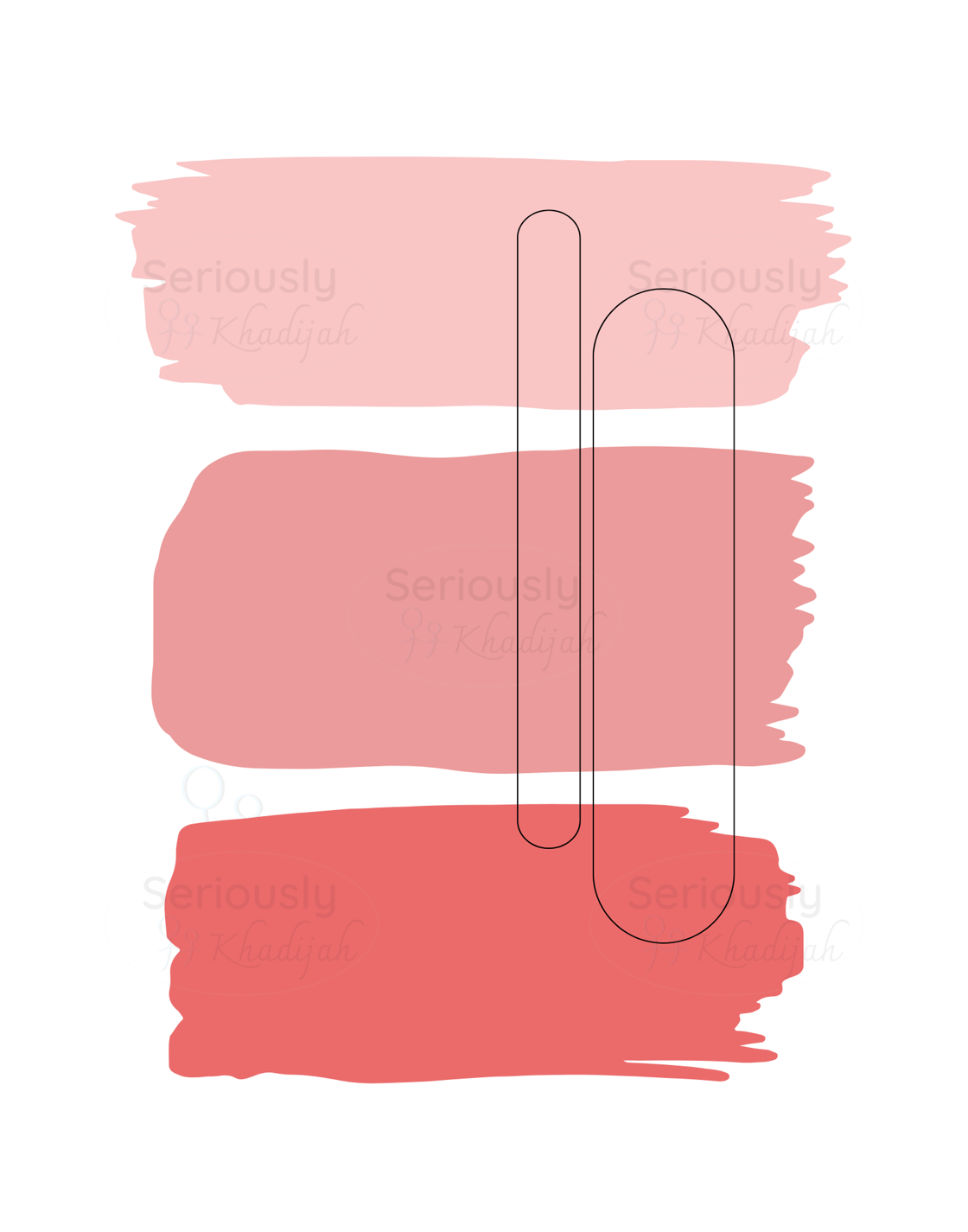 Image of Ombre Lines: A Stunning Set of Seven 8x10 Instant Download Art Prints